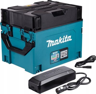 Karikues baterish Makita BCC01, 8 porta, XGT 40V dhe LXT 18V, Makpac