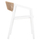 Kolltuk alumini Miri 57x63x82Hcm (HM5891.22), bardhë/ bezhë