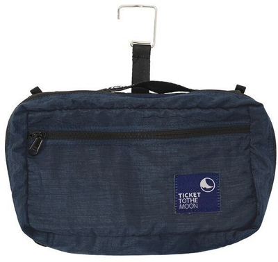 Çantë tualeti TTTM, me 13 xhepa, 2.8 L, blu e errët