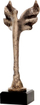 Statujë dekorative Tryumf RFST2073, 27 cm, motiv Victoria, kafe