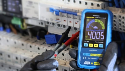 Multimetër xhepi Lange Łukaszuk PAN Pocketmeter 2, CAT III 600V, True RMS, blu