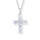 Qafore për femra Modesi Cross M00541, e argjendtë
