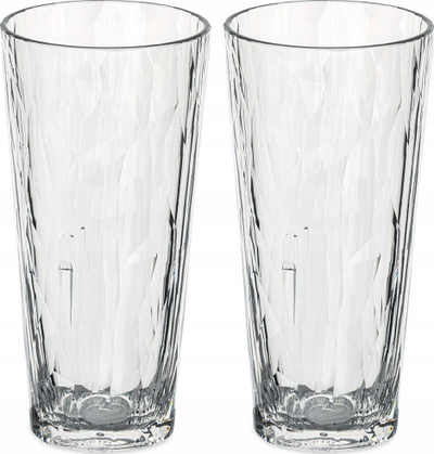 Set gotash Koziol Club Nr. 19, 250 ml, 2 copë, transparente