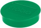Magnete për tabela NOBO, 1.5kg, 38mm, jeshile, set me 10 copë
