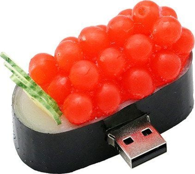 USB flash drive Sushi, 8GB, USB 2.0, i kuq