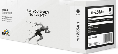 Toner TB Print TH-259AN, zëvendësues HP CF259A, 3000 faqe, i zi