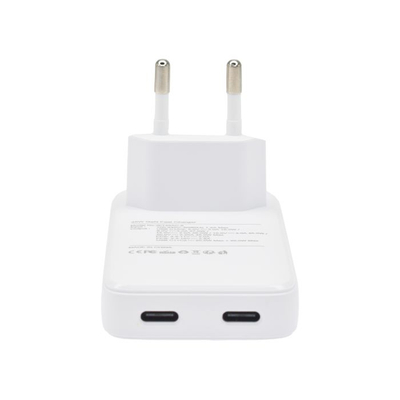 Dviced Slim Wall Charger 45W GaN 2 USB-C EU, White