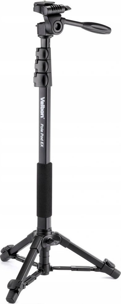 Монопод Velbon Pole Pod EX, алуминиум, висина 187 cm, црн