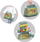 Set lodre supermarket Vanyeh 18T06, 24 copa, 3 në 1, jeshil