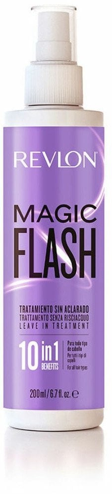 Spray flokësh Revlon Magic Flash Leave In, 200 ml, për të gjitha llojet e flokëve