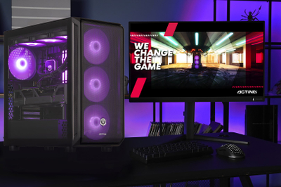 Компјутер за гејминг Actina KOMACNGIP0266, Intel Core i7 14700KF, 32GB RAM, RTX 5070 Ti, 2TB SSD, црн