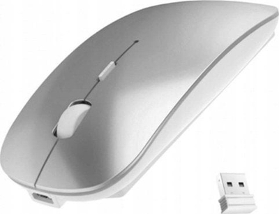 Maus wireless Trusty 4D Slimfit, optik, 1600 DPI, argjendtë