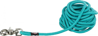 Јаже за тренинг за кучиња Trixie Drag Line Ocean, 10m, 6mm, тиркизна боја