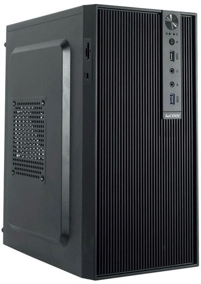 Kuti kompiutri 1stCOOL STEP 6 ver.1 MC-STEP6.1-AU-USB3, Micro Tower, ATX microATX Mini ITX, e zezë