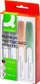 Markerë për tabelë Q-Connect Whiteboard Premium KF26113, majë e rrumbullakët 2-3mm, set 4 copë, shumëngjyrësh