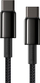 Kabllo USB Baseus CATWJ-01, USB C në USB C, 1m, 100W, e zezë
