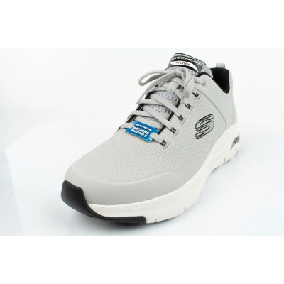 Atlete Skechers Arch Fit Titan, me mbështetje te harku, rrjetë e ajrosme, gri