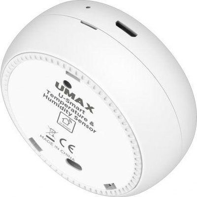Sensor i temperaturës dhe lagështisë Umax Air UB914, i bardhë