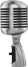 Mikrofon vokal Shure 55SH Series II, dinamik, kardioid, argjendtë