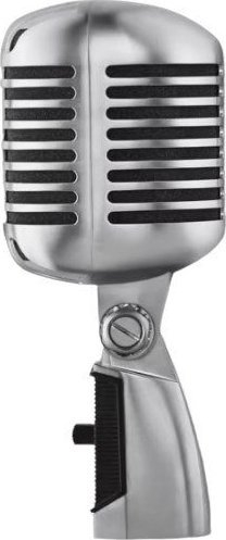 Mikrofon vokal Shure 55SH Series II, dinamik, kardioid, argjendtë