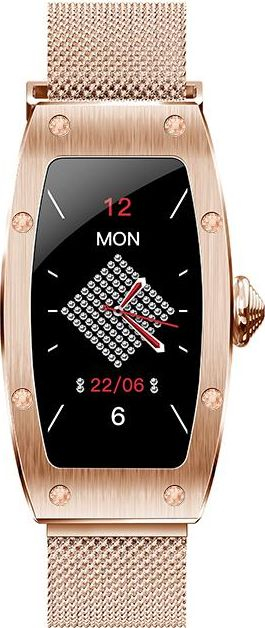 Smartwatch Kumi K18, 1.04", matje shëndeti, ngjyrë ari