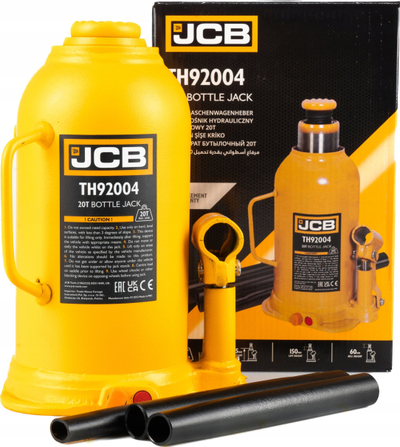 Krik hidraulik JCB TH92004, 20T, 240-450mm, i verdhë