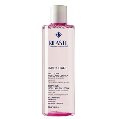 Ujë micellar qetësues për lëkurë të ndjeshme Rilastil Daily Care 250 ml
