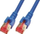 Kабел за мрежа Mcab RJ45, Cat 6 S/FTP, 0.5m, сина