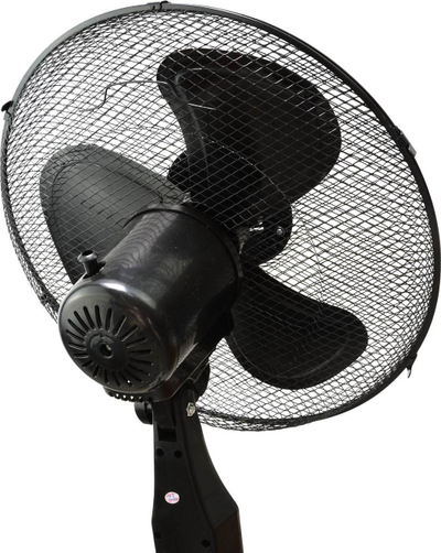 Ventilator në këmbë GEKO G80473, 16", me telekomandë, i zi