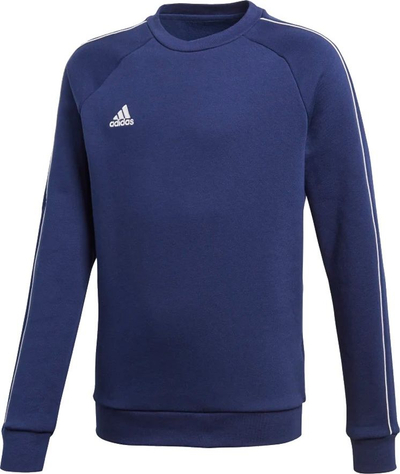 Bluza adidas Core 18 Sweat Top Y CV3968 – Ngjyrë blu e errët, madhësia 176 cm