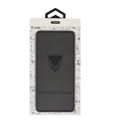 Xham mbrojtës OEM OG Premium Privacy për iPhone 16 Pro Max 6.9", 9H, i zi