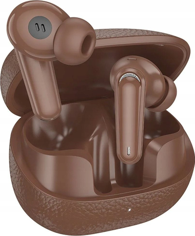 Dëgjues Bluetooth Hoco TWS EQ23, me mikrofon, me kuti karikimi, kafe