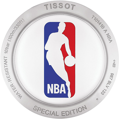 Orë dore për meshkuj Tissot PR 100 NBA, e argjendtë