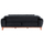 Kauç divan Bennington HM3249.01, 3 vende, shtrat palosës, 240x95x80 cm, i zi