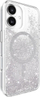Maskë telefoni Case-Mate Waterfall për iPhone 16, kompatibile me MagSafe, transparente me shkëlqim argjendi