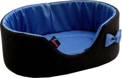 Shtrat për kafshë Diversa Elemental Bed 10, 90 x 80 x 15 cm, blu e zezë
