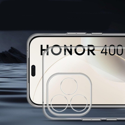 Këllëf telefoni CLEAR CASE për Honor 400 Lite, 2mm, mbrojtje kamere, transparent