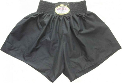 Shkurta boksi Masters për kickbox edhe Muay Thai, me rrip elastik, të zeza