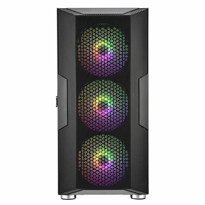 Kuti kompjutri FSP Fortron CUT592, midi tower, ATX edhe E-ATX, e zezë