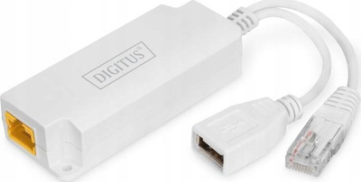 Splitter PoE Digitus USB A, 5V, 10/100 Mbps, i zi
