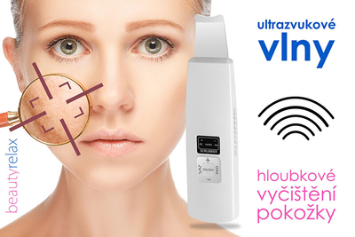 Алатка за лице Beauty Relax, Ultra Sound Skin Cleanser, BR-1010