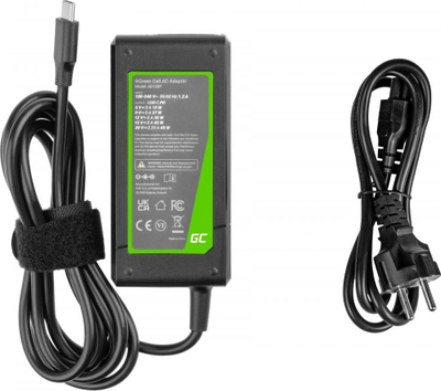 Karikues laptopi Green Cell Universal, USB‑C, 45W, i zi