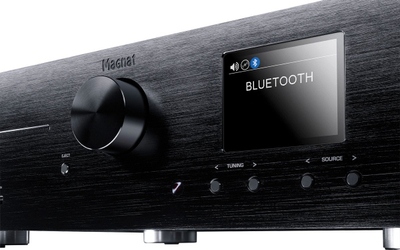 Receiver Hi-Fi Magnat MC 400, CD dhe streaming, radio DAB FM, argjendtë