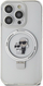 Futrollë Karl Lagerfeld KLHMP13XHMRSKCH për iPhone 13 Pro Max, MagSafe, e bardhë