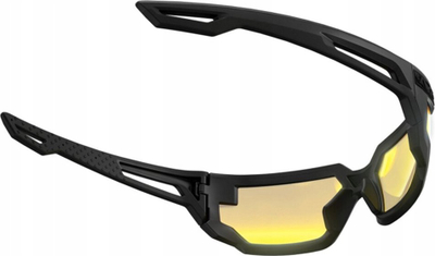 Syze taktike Mechanix Type X me lente amber, me kornizë të zezë