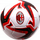 Топка фудбал AC Milan Football 134489, големина 5, бела црвено-црна