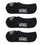 Set çorape VANS CLASSIC CANOODLE, 3 palë, të zeza 37-38