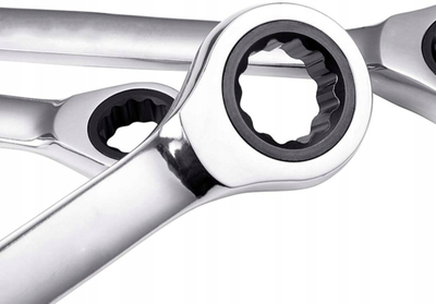Set çelësa kombinues me ratchet JBC, 7 copë, 8-19mm