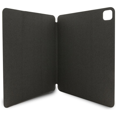 Mbulesë tablet Guess 4G Logo për iPad Pro 13" 2024, magnetike, e zezë