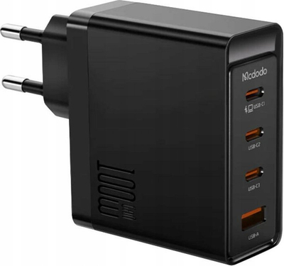 Karikues muri McDodo CH-5140 GaN, 100W, 3xUSB-C 1xUSB-A, i zi